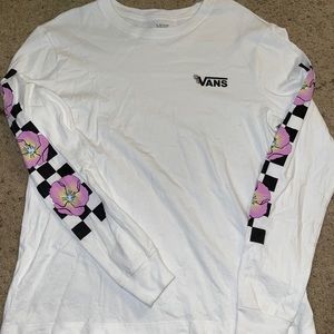 Womens Vans long sleeve shirt size small